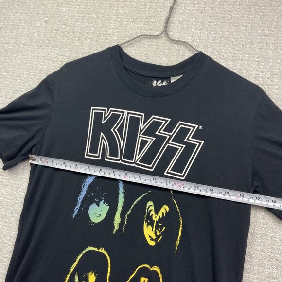Kiss Rock Band T-Shirt Women’s Sz M Black Graphic Tee Concert Tour Short Sleeve - Picture 6 of 14